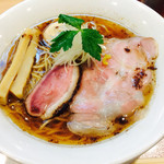 燃えよ麺助 - 味玉紀州鴨そば