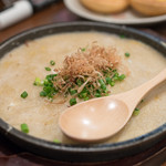 やきとん えん家 - 2016.12 ふわったまとろろ焼き（480円）