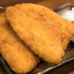 やきとん えん家 - 2016.12 アジフライ（1枚180円）