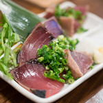 やきとん えん家 - 2016.12 枕崎産カツオのたたき（430円）