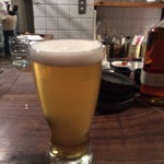 バンガロー - ピンボケですみません…ナギサビールアメリカンウィート(和歌山)