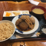 野毛おでん - おでん定食