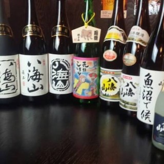 豊富なお酒