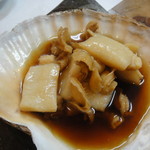 楽座 - 28.12　ホタテのバター焼きです。