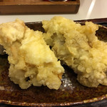 うどん 丸香 - かしわ天@230円