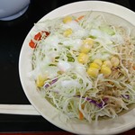 松屋 西宮名塩SA店 - 野菜（おろしポン酢牛めし野菜セット）