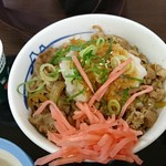 Matsuya - おろしポン酢牛めし（おろしポン酢牛めし野菜セット）