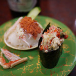 近江町市場寿し - 香箱蟹～☆