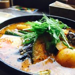SHO-RIN - 野菜カリー ショーリンオリジナルスープ ココナッツトッピング 辛さ8