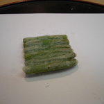 天ぷら 京星 - 三度豆(隠元)