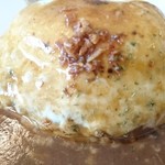 ヤマダデリ - モッツァレラのチーズハンバーグ（アップ）