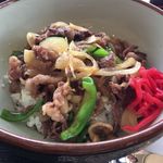 蒜山高原サービスエリア(下り線)レストラン - ｼﾞｬｰｼﾞｰ牛丼 ｱｯﾌﾟ