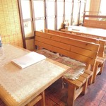 バンセンストア - 半個室のテーブル席