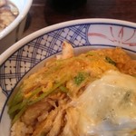 さくら豊月 - 小エビの天とじ丼