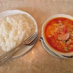 バンセンストア - パネンガイ（鶏のレッドカレー炒め）…税込800円　（ライス無料）