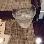 洋食カフェもみじ堂 - お冷