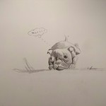 ボンシュマン - トイレの可愛い犬(^^)