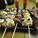 焼き鳥５本盛り合わせ