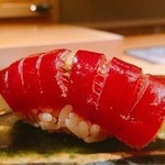 くろ﨑 - 2016.12.  赤身ヅケ 青森 大間産