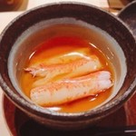 くろ﨑 - 2016.12. セイコガニの茶碗蒸し