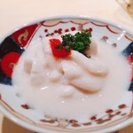 くろ﨑 - 2016.12.  白子のすり流し 北海道 羅臼産