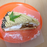 かにわしタルト店 - 栗とお芋さんのモンブランタルト