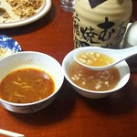 中国飯店　鳳華 - チャーハンに付くスープです(笑)