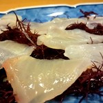 やましん鮨処 - かわはぎと海苔