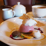 リストランテ　ディ・カナレット - マロンとカシスのムース