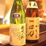 地鶏 安東 - 入れ替わる日本酒