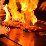 ステーキハウス亜伊由 - ～ステーキハウス亜伊由～
      炎の鉄板焼きステーキ！