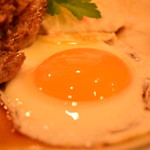 ステーキハウス亜伊由 - ～ステーキハウス亜伊由～
      半熟具合が絶妙な目玉焼き(^^*)