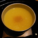 御料理 光安 - 柚子の葛湯