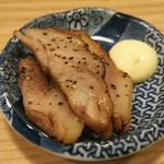 煮干そば 流。 - お通し(0円)