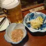 やきとり山平 - 自家製塩辛　美味いです