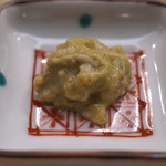 日本橋蛎殻町 すぎた - 牡蠣の酒粕白味噌和え