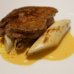 SIO syuji hijikuro - フォアグラとホワイトアスパラ