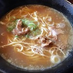 ラーメン櫻 - 武士系豚骨ラーメン　820円