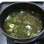 いちろく - 醤油つけ汁を選択