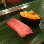 奴寿司 - 中トロ　うに以下始祖巻