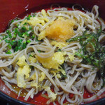 萬寿庵 - 大根汁+天かす