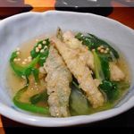 宗 - 2016.12鯛の天ぷら九条ネギあんかけ