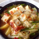 GRATINER - ピリ辛中華風豆腐とお野菜のスープグラチネ（ライス付）