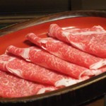 いろりの里 - (コース)すき焼きのお肉(6500円の方)