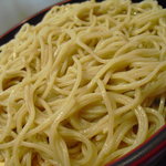 蕎麦 ひのや - 【2010.12.　再訪】　カレーつけ麺　蕎麦ＵＰ！