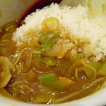 蕎麦 ひのや - 【2010.12.　再訪】　カレーつけ麺の残りには・・・（＾ー＾）