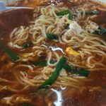 元祖 辛麺屋 桝元 - 中辛(3辛)700円の中華麺