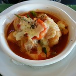 ロールキャベツのトマト風味グラタンh28.12.18撮影