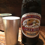 やきとりの玉屋 - 麒麟ラガー 中瓶 590円。