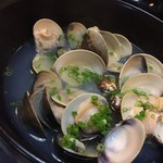 海鮮いづつ - はまぐり酒蒸し